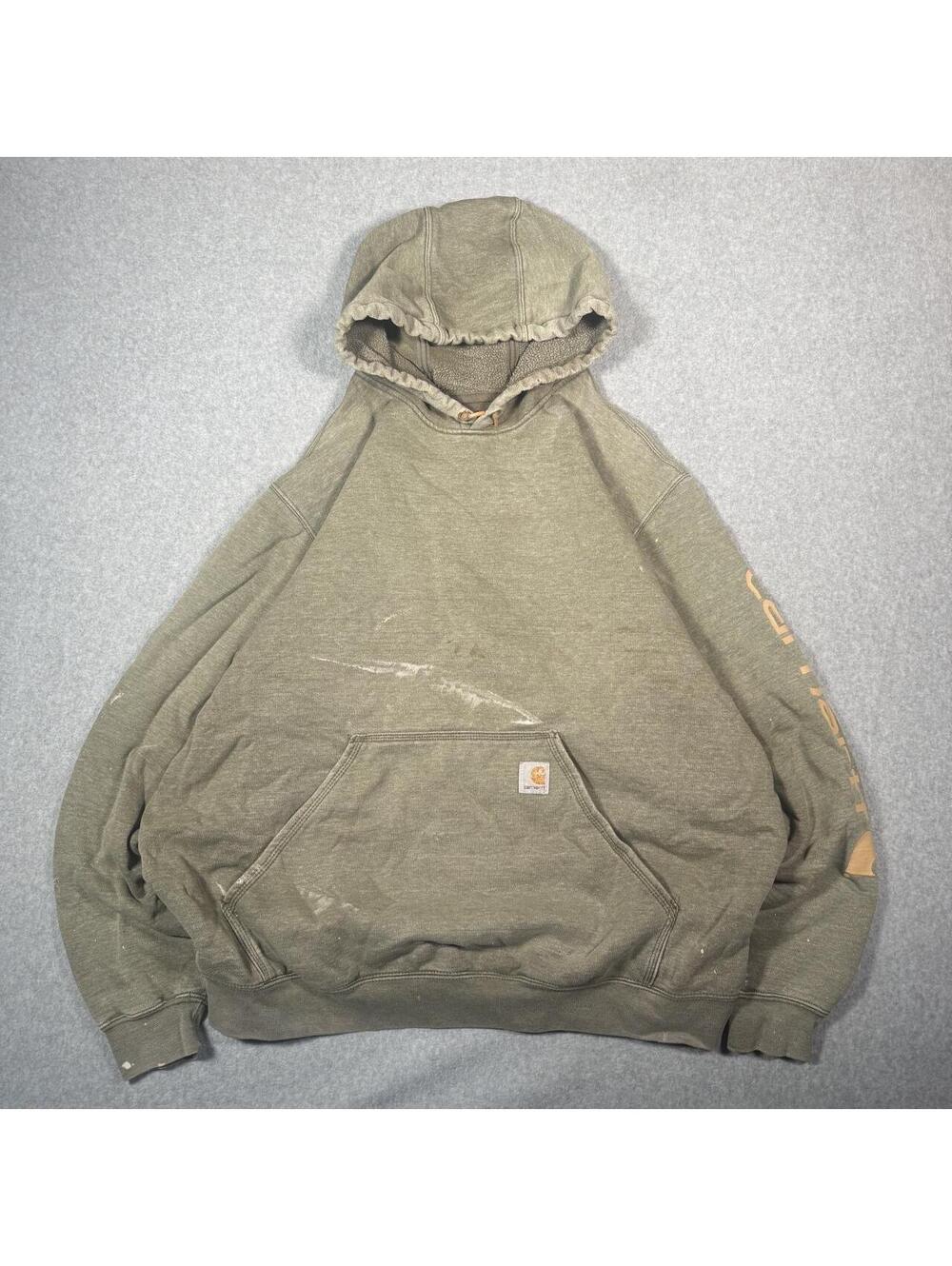 Light green carhartt hoodie